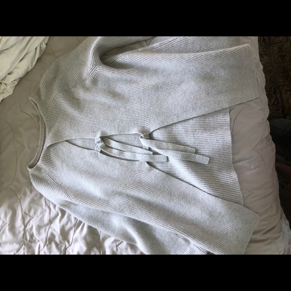 Helmet Lang Tie-Back Sweater - Picture 3 of 6